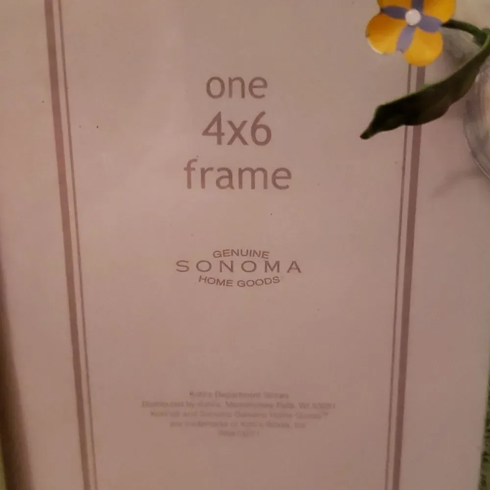 NIB Kohl's Sonoma Home Goods Angel Picture Frame 4